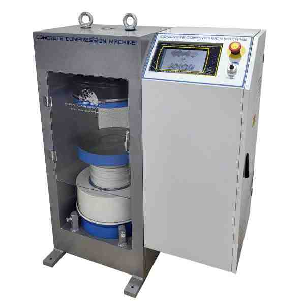 Beton Test Presi, Duvarlı, Dokunmatik Ekran